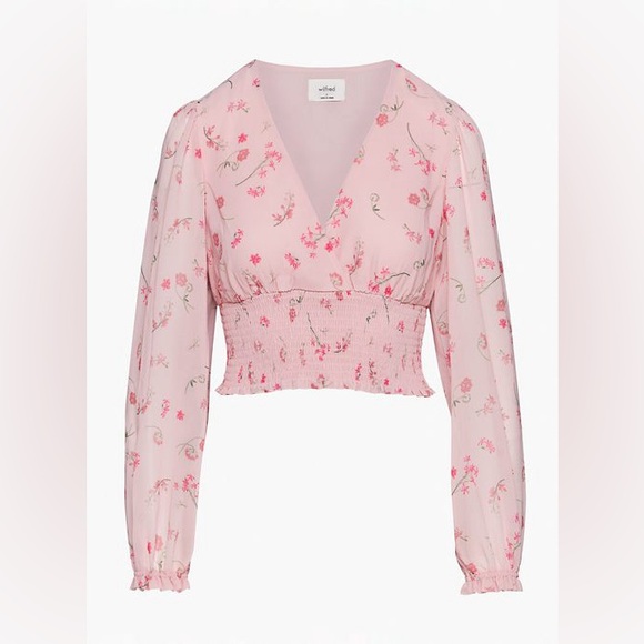 Wilfred Tops - Aritzia Wilfred Wistful Blouse